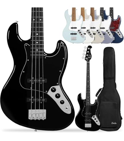 Amazon | LaidBack LJB-5-R-JJ Vintage Black エレキベース